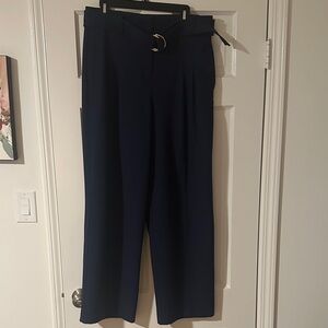 Ann Taylor Navy Wide Leg Women's Pants